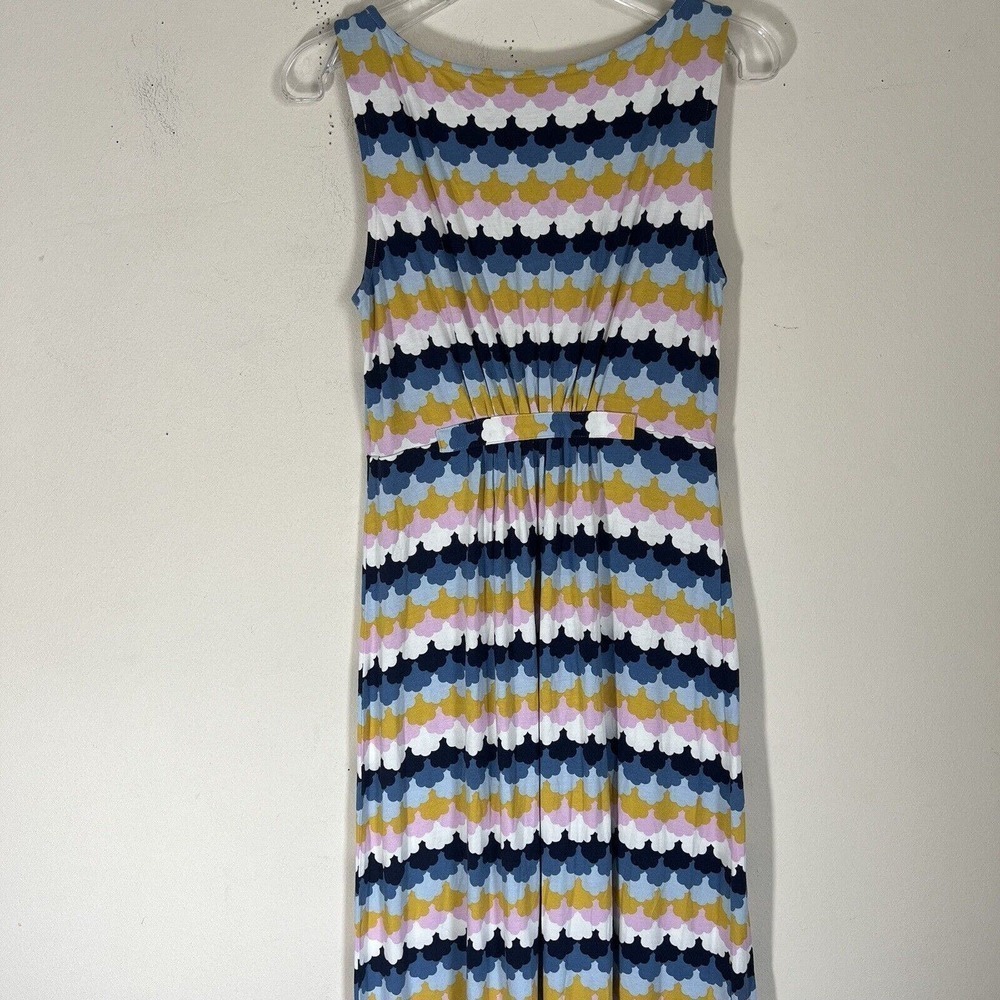 BODEN Jersey Knit Maxi Dress BOLD Prints SIZE US 6R UK 10 Stretch - Picture 6 of 7